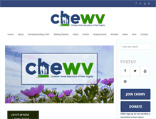 Tablet Screenshot of chewv.org